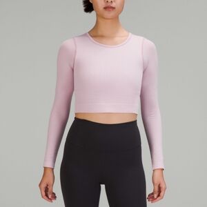 Ebb to Street Long Sleeve, Pink Peony, Size 4